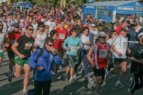 Half marathon — Stock Photo, Image