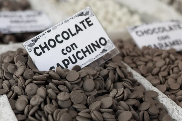 cappuccino ile çikolata