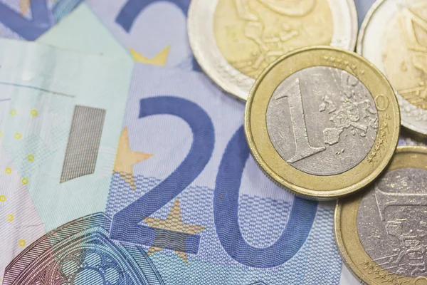 Euros money — Stock Photo, Image
