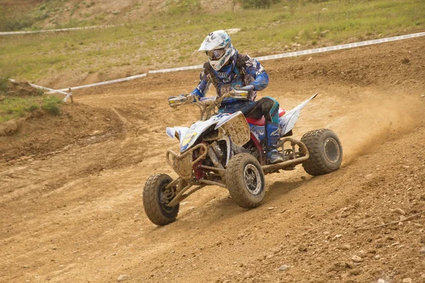 Young rider on a quad — Stock Photo, Image