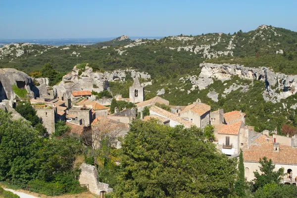 Köy les baux de provence Güney Fransa — Stok fotoğraf