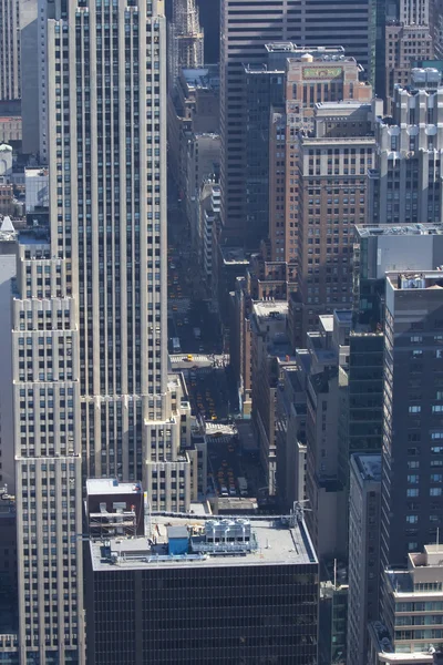 Vista aérea da 5th Avenue (Nova Iorque) ) — Fotografia de Stock
