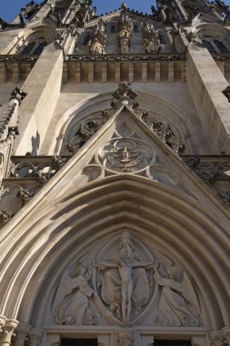 Kilise st. wenceslas portala giriş