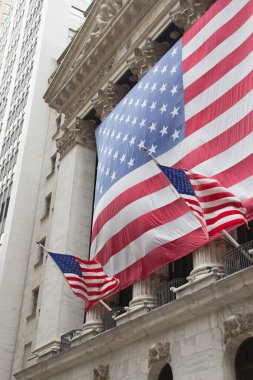 new York Wall street. (ABD). dikey olarak.