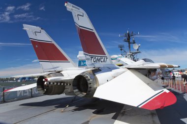 Grumman f-14 tomcat interpid Müzesi'nde