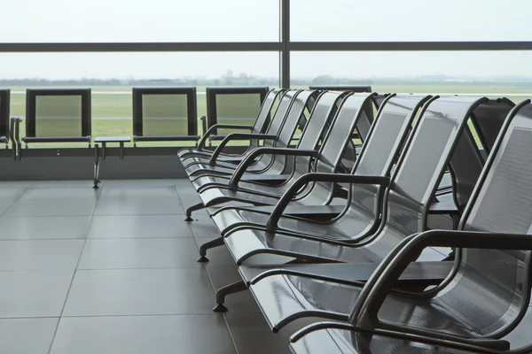 View of an empty gate at the airport — Stock Photo, Image