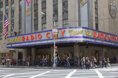 new York'ta Radio city konser salonu
