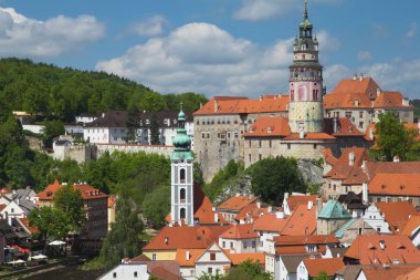 Cesky Krumlov (Çek Cumhuriyeti görünümünü)