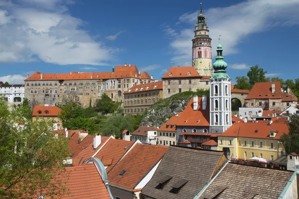 Weergave van Cesky Krumlov (Tsjechië) — Stockfoto