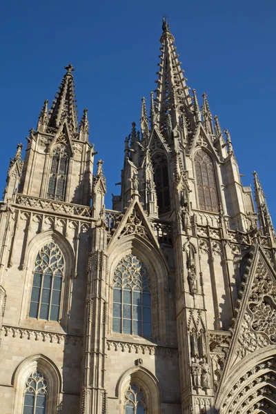 La Catedral de la Santa Cruz y Santa Eulalia . — Foto de Stock