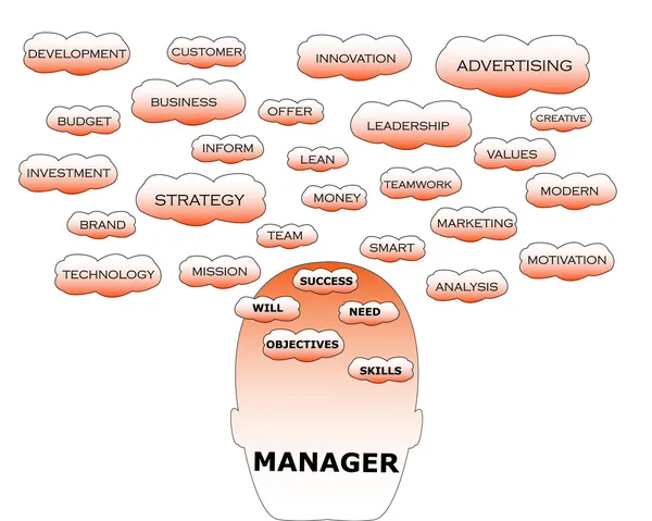 Framgång för manager — Stock vektor