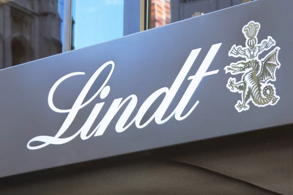 Lindt Company Sign — Stock Photo, Image