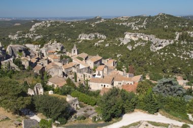 Les baux-de-provence (provence, Fransa)