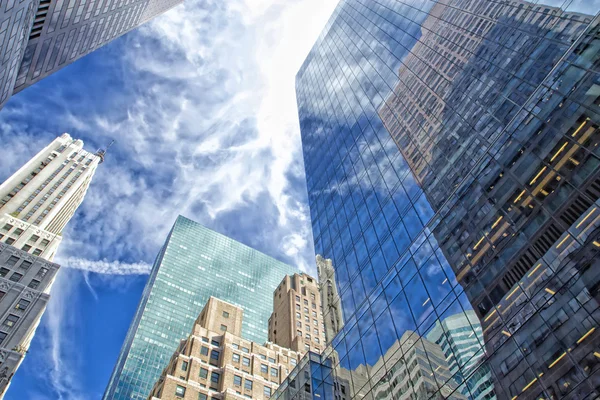 Skyscrapers reflections — Stock Photo, Image