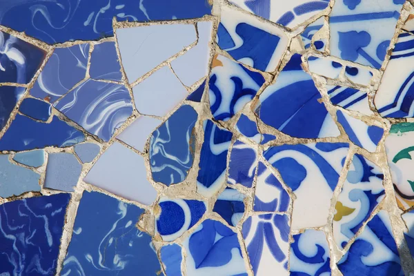 El mosaico de piezas de porcelana — Foto de Stock