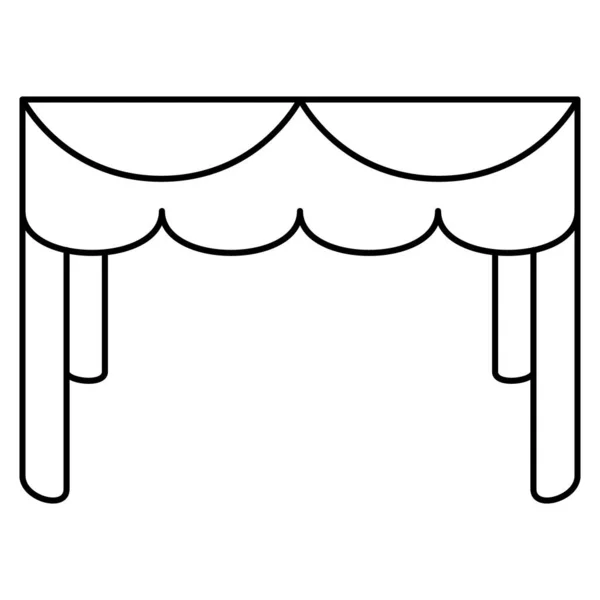 창문을 아이콘 48X48 — 스톡 벡터