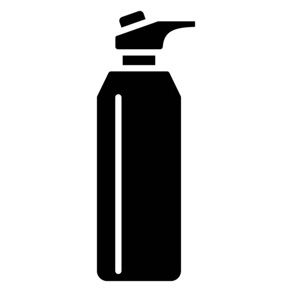 Butelka Urządzeniem Bezpiecznego Wygodnego Picia Butelka Pokrywką Gorących Zimnych Napojów — Wektor stockowy