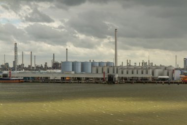 petrol rafinerileri Hollanda Rotterdam Limanı