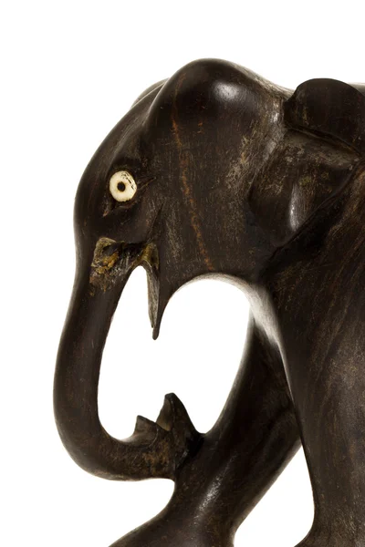 Estatua de marfil muy antigua de un elefante —  Fotos de Stock