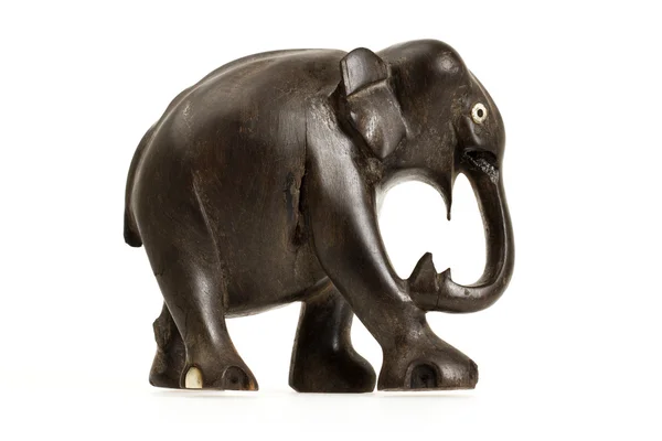 Very old ivory statue of an elephant — Stock Photo, Image