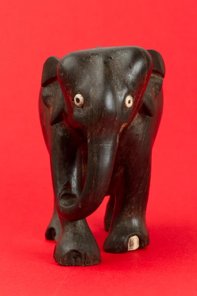 Very old ivory statue of an elephant — Stock Photo, Image