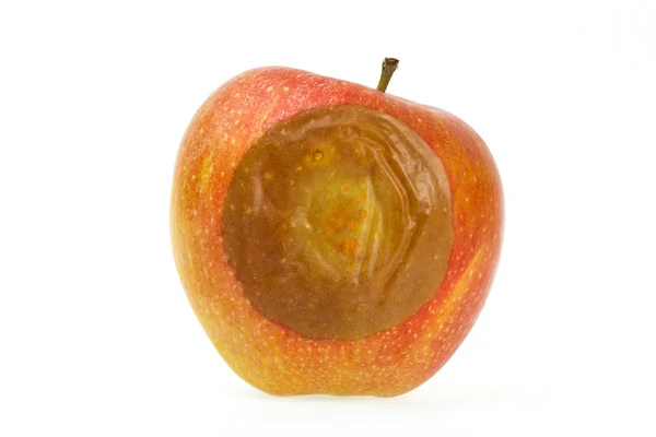 한 나쁜 빨간 사과 — 스톡 사진