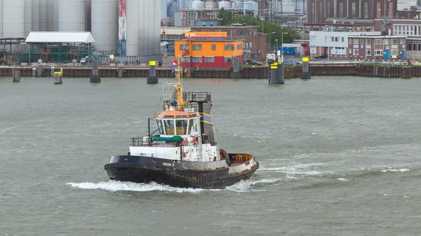 Oude sleepboot in rotterdam — Stockfoto