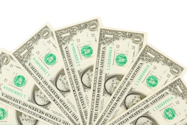 sorunsuz bir şekilde tileable ve tekrarlanabilir 1 dolar faturaları