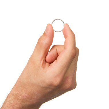 Erkek Gümüş Yüzük holding