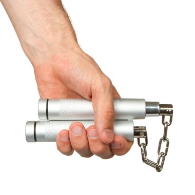 el metal nunchaku tutarak