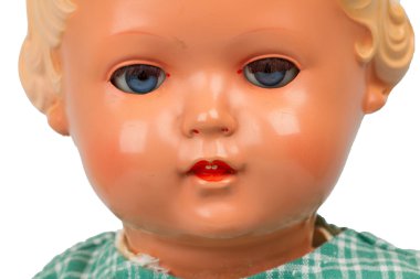 Çok eski bebek bez bebek (1940'larda)