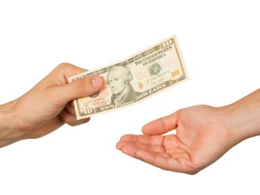erkek ve kadın arasında para transferi