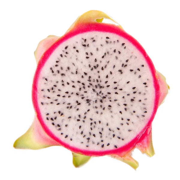 Woman holding a dragon fruit — Stock Photo, Image