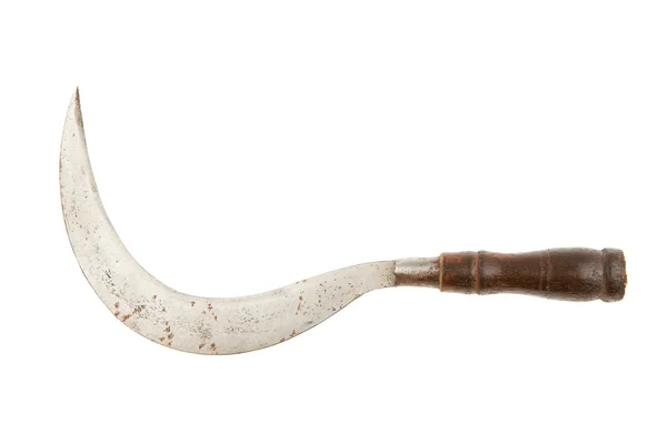Old rusted sickle — Stock Photo, Image