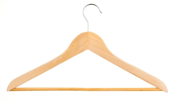 Coat hanger isolated over white background — Stock Photo, Image