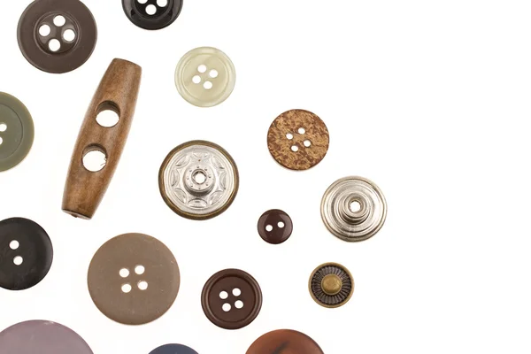 A collection of different buttons — Stock Photo, Image