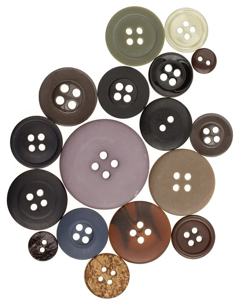 A collection of different buttons — Stock Photo, Image