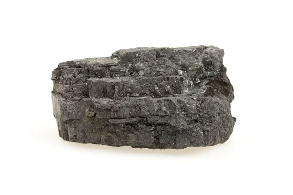 Rough specimen of black coal — Stock Photo, Image