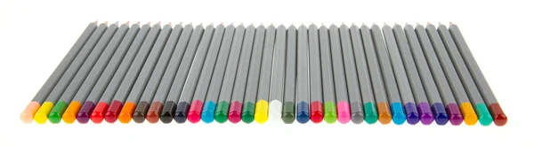 Πολλοί διαφορετικό χρώμα μολύβια — Φωτογραφία Αρχείου
