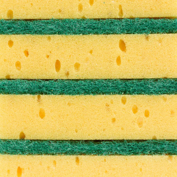 Kitchen sponge isolated — Stock Photo, Image