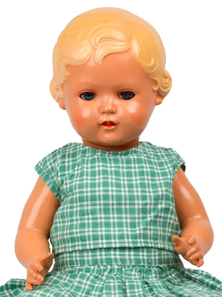 Very old baby doll (1940s) — Stock Photo, Image