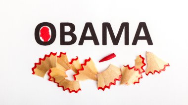 Sonraki başkanı oylama için (nokta kırık) kırmızı kalem