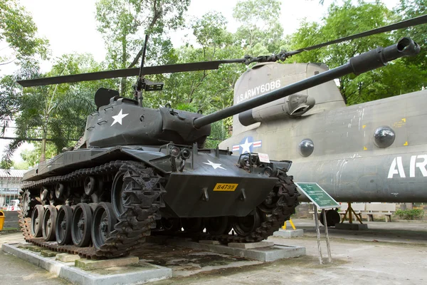 Old M41 tank on display — Stock Photo, Image