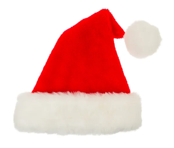 Simple santa hat isolated — Stock Photo, Image