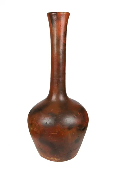 Grand vieux vase isolé — Photo