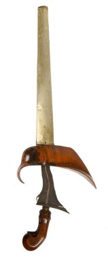 antika tipik Endonezya kris bıçak