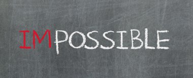 Possible and impossible