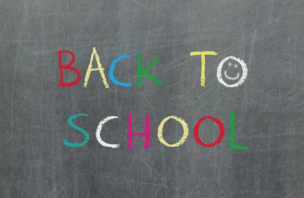 Zurück zur Schule, Tafel — Stockfoto