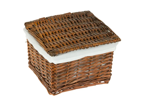 Wicker basket — Stock Photo, Image