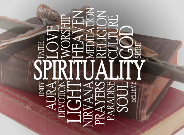 Spirituality word cloud — Stock Photo, Image